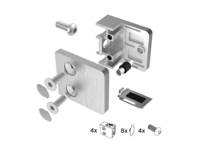 Glass clamp